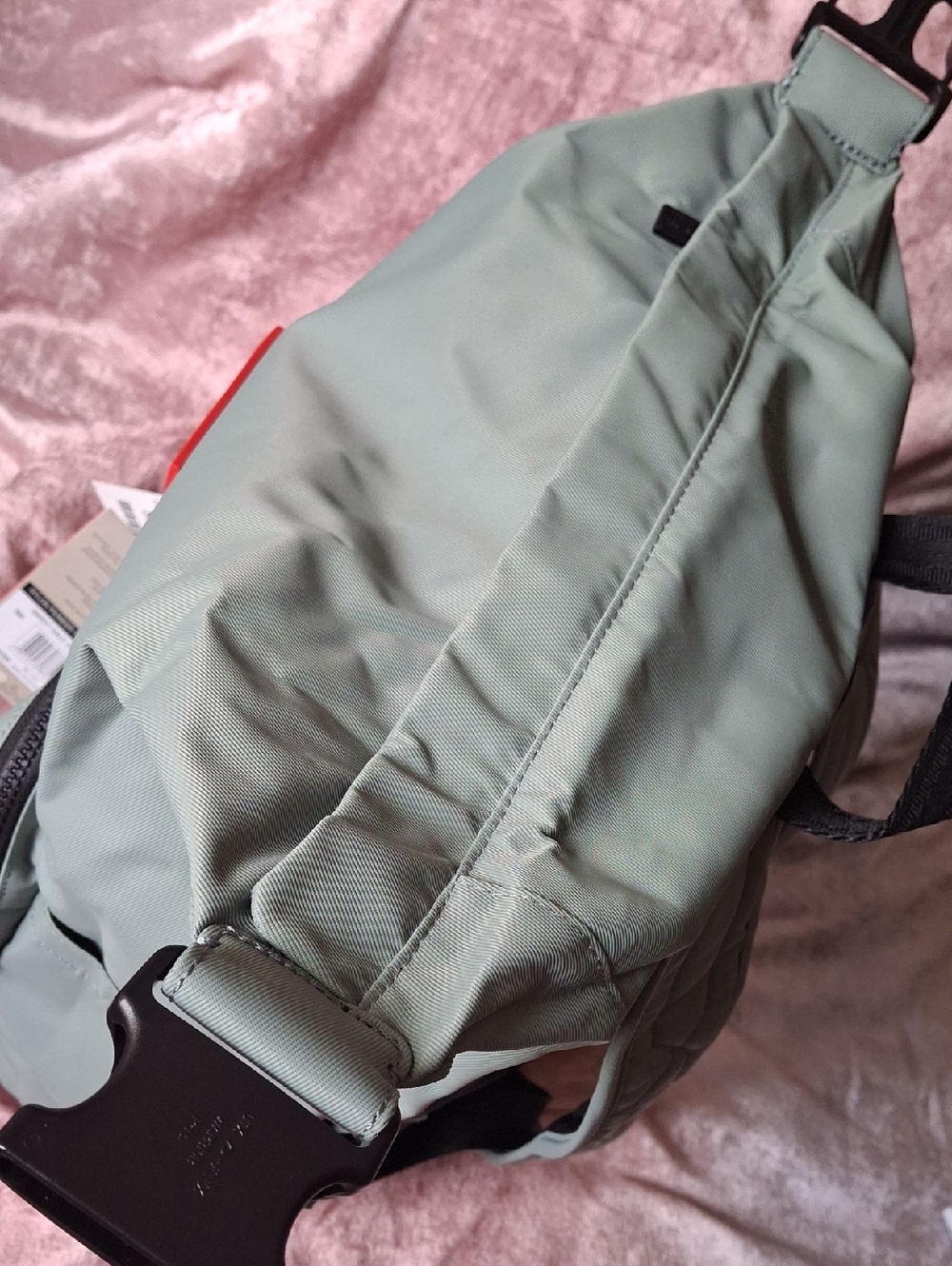 NWT HUNTER Sage Green Backpack with Front Zip Pocket - Picture 7 of 7